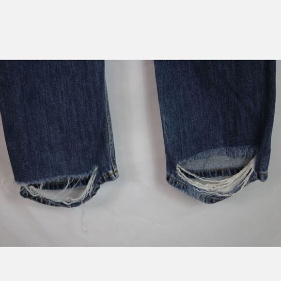 Cello Jeans Women's Distressed High-Rise 90's Boyfriend Straight Leg Jean 7 NWT - Picture 8 of 11